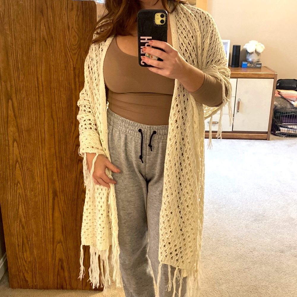 Crochet Wrap Scarf Poncho